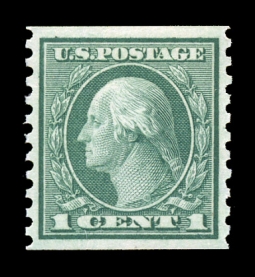 US 452 1914-15 Perf 10  One-cent Washington