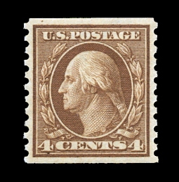 US 457 1915 Four-cent Washington Coil