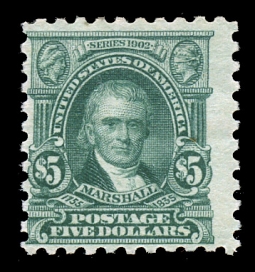 US 480 1917 $5  John Marshall