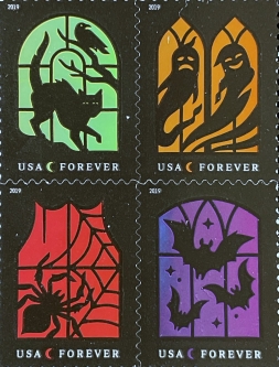 US 5420-23 2019 Halloween Spooky Silhouettes