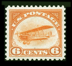 US C1 Orange Biplane