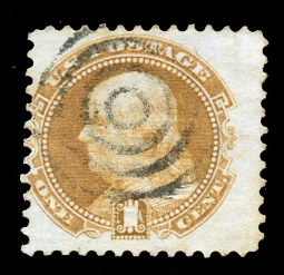 US 112  1869 One-cent Franklin Pictorial