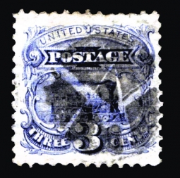 US 114 Three-cent Locomotive