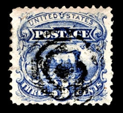 US 114 Three-cent Locomotive