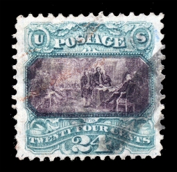 US 120 24 Cent Signing of the Declaration of Independence