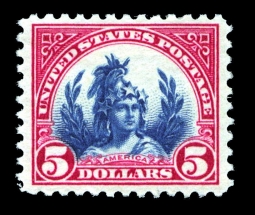 US 573 1922 $5 Capitol Dome