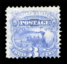 US 114 1869  3 Cent Railroad Pictorial