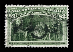 US 243  $3  Columbus Describing Voyage