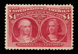 US 244 $4 Columbus and Isabella