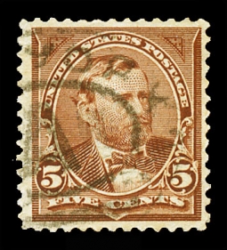 US 255 Five-cent Grant 1894