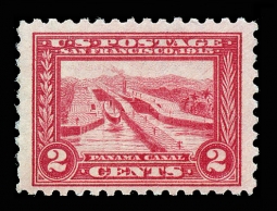 US 402 Two-Cent Panama Canal Perf. 10
