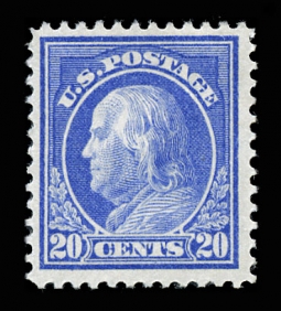 US 419 1912 20-Cent Franklin