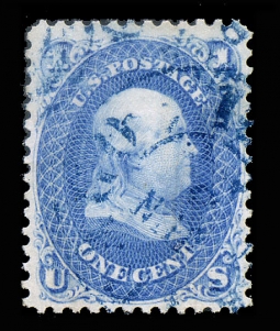 US 63 1861 One-Cent Franklin