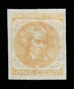 CSA 14, One-cent Orange John Calhoun
