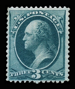 US 158 1873 Three-Cent Washington