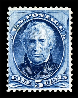US 179 1875 Five-cent Zachory Taylor