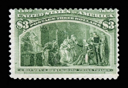 US 243  $3  Columbus Describing His Third Voyage