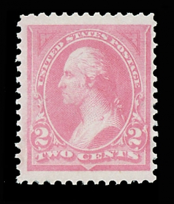 US 248   2-cent Washington Pink Type I