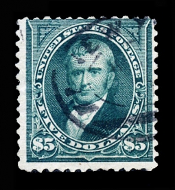 US 263 $5 Marshall, Unwatermarked