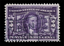 US 325  Three-cent Louisiana Purchase