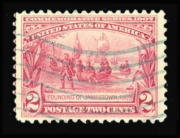 US 329  Two-cent Jamestown Exhibition