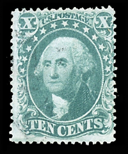 US 34, 1857 10-Cent Washington Ty. IV
