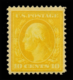 US 381 1910 10-cent Washington