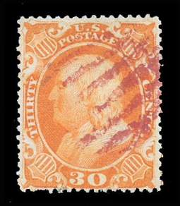 US 38 30 Cent 1860 Franklin