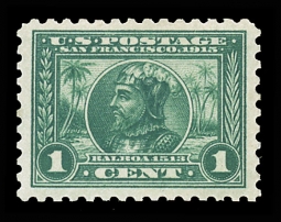 US 401 One-Cent Balboa Perforation 10