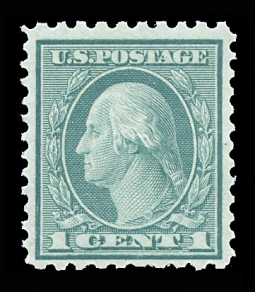 US 542 1920 One Cent Washington  Rotary Press