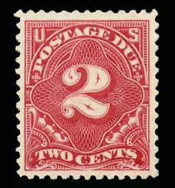 US J39 Two-Cent 1895 Postage Due