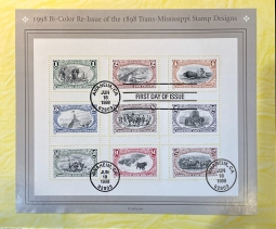 3209 Trans Mississippi Reissue Pane/FD Ceremony Program