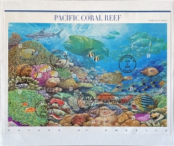 US 3831 Pacific Coral Reef Used
