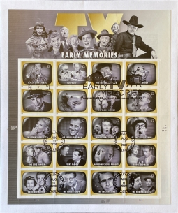 US 4414 Early Television Memories Used