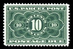 US JQ4 Ten-cent Parcel Post Postage Due