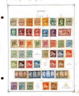 Algeria Collection 1924 Through 1937