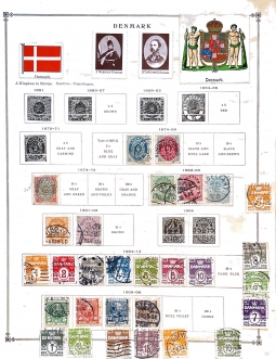 Denmark 1874 To 1949 Collection