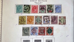 1902 Great Britain King Edward VII Set to One Shilling