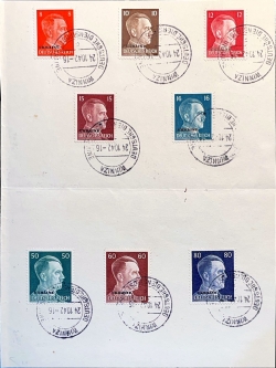 Hitler Head Stamp Set Ukraine Canceled in Vinnytsia