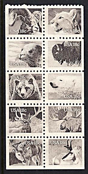 US 1880-9 American Wildlife