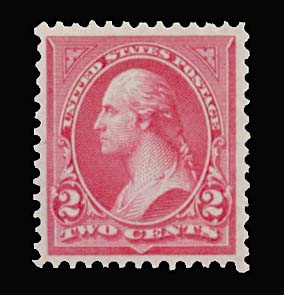 US 267   1895 2-cent Washington Ty. III