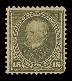 US 284 1897 15-Cent  Clay