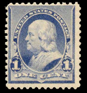 US 219  1 Cent Franklin
