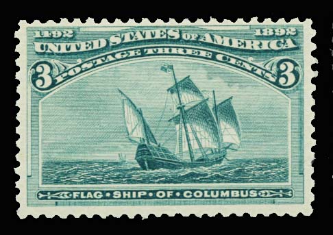 US 232  3 Cent  Santa Maria