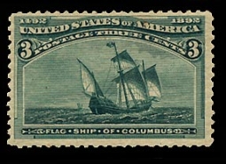 US 232  3 Cent  Santa Maria