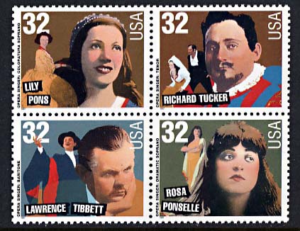 US 3154-7 Opera Singers