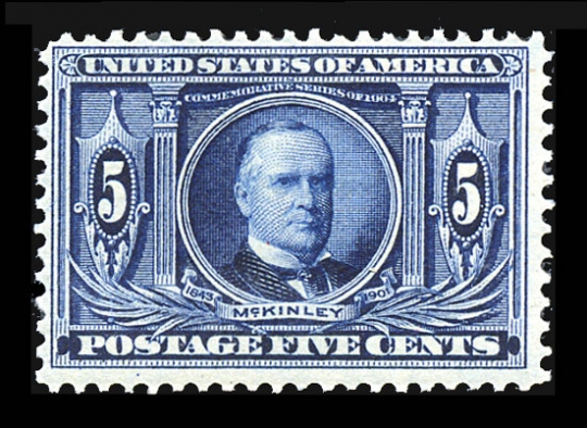 US 326 1904 Five-cent McKinley