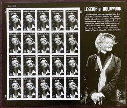 US 4461 Katherine Hepburn, Legends of Hollywood