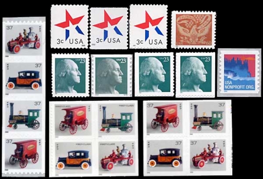 3613//3693 2002 Regular Issue Set