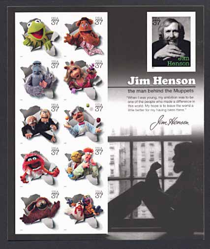 US 3944 Jim Henson and the Muppets Used